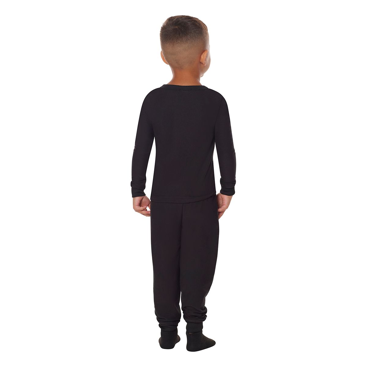 Toddler Skeleton Pajama Set BLACK