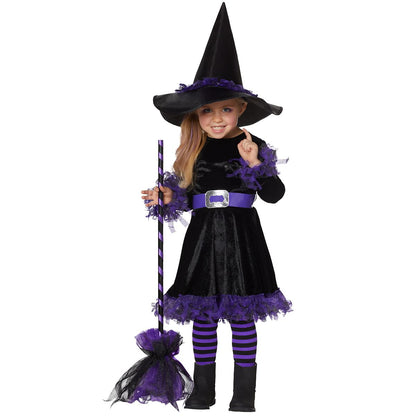 Toddler -  Cute Witch Costume BLACK