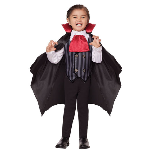 Toddler Lil' Vampire Costume BLACK/GRAY