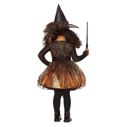 Toddler Mischief Witch Costume BLACK AND ORANGE