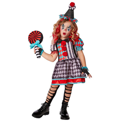 Toddler Carnival Cutie Costume BLACK/BLUE/RED