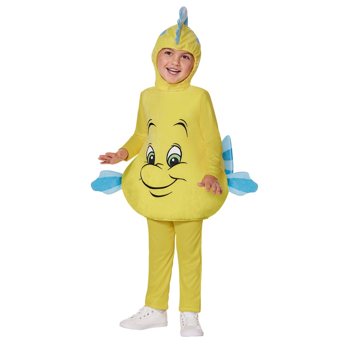 Toddler Flounder Costume - The Little Mermaid BLUE/YELLOW