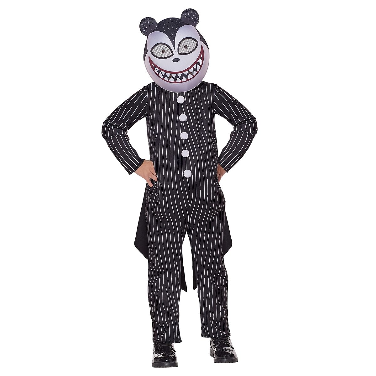 Toddler Vampire Teddy Costume- The Nightmare Before Christmas BLACK AND WHITE