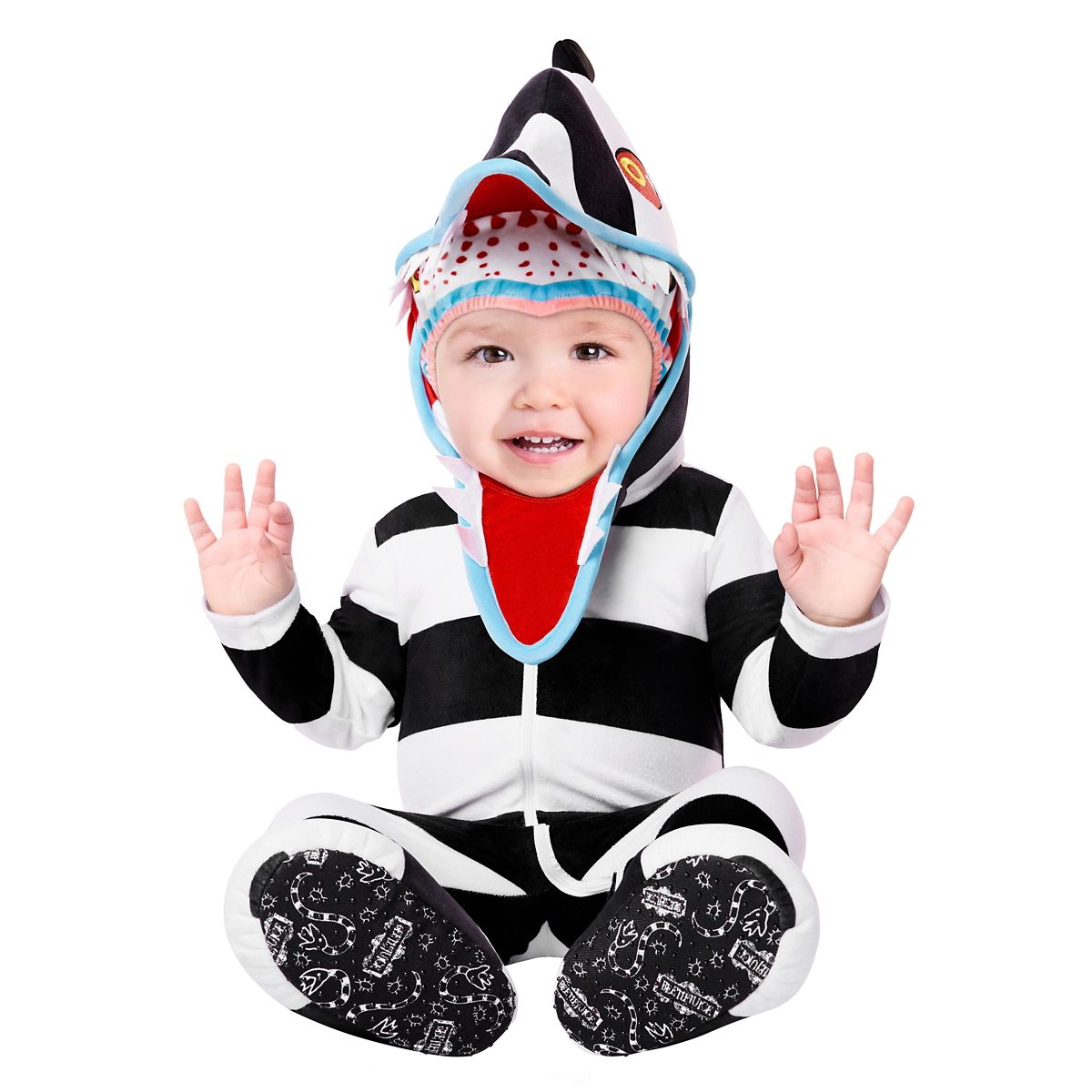 Baby Sandworm Costume - Beetlejuice BLACK AND WHITE