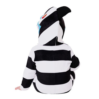 Baby Sandworm Costume - Beetlejuice BLACK AND WHITE