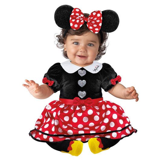 Baby Minnie Mouse Dress Costume - Mickey and Friends RED