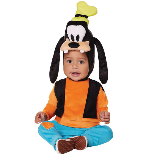 Baby Goofy Costume -  Mickey and Friends BLACK AND ORANGE