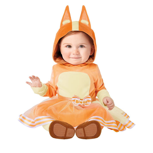 Baby Bingo Dress Costume - Bluey ORANGE