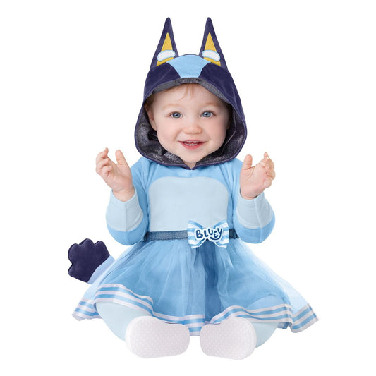 Baby Bluey Dress Costume BLUE