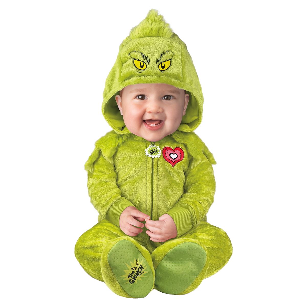 Baby Grinch Jumpsuit Costume - Dr. Seuss GREEN