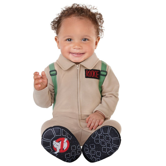 Baby Ghostbusters Jumpsuit Costume TAN
