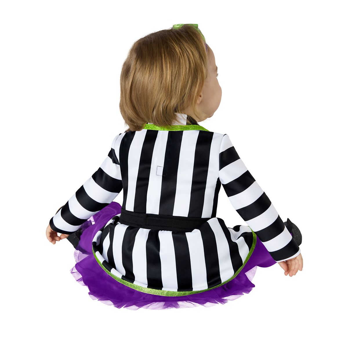 Baby Beetlejuice Dress Costume BLACK AND WHITE