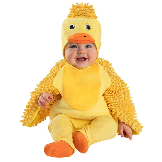 Baby Fuzzy Duckling Belly Costume YELLOW