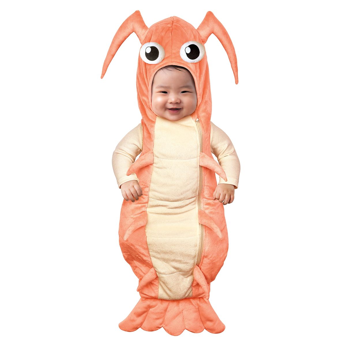 Baby Shrimp Costume ORANGE