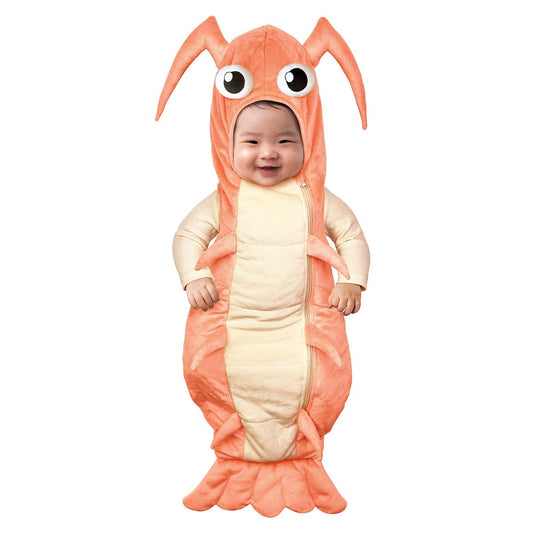 Baby Shrimp Costume ORANGE