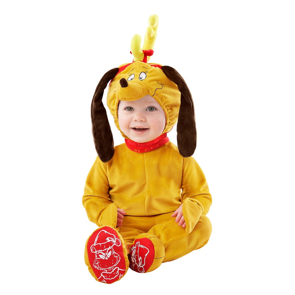 Baby Max The Grinch Costume - Dr. Seuss BROWN