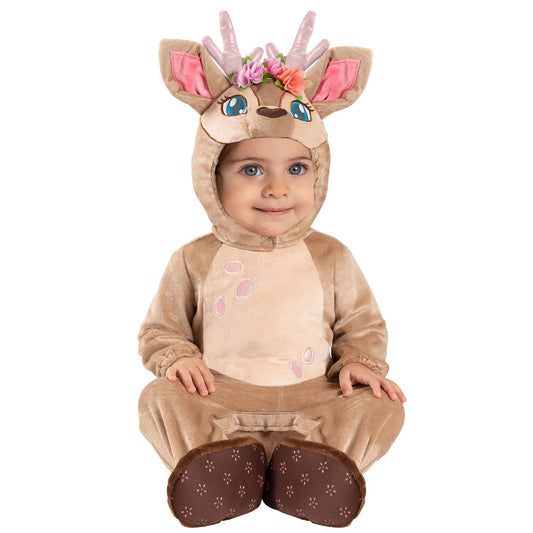 Baby Faux Fur Fawn Costume TAN