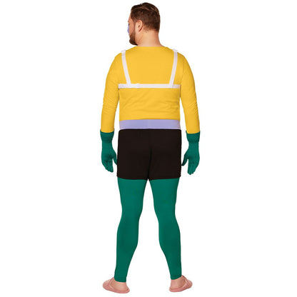 Adult Mermaid Man Plus Size Costume - SpongeBob SquarePants YELLOW