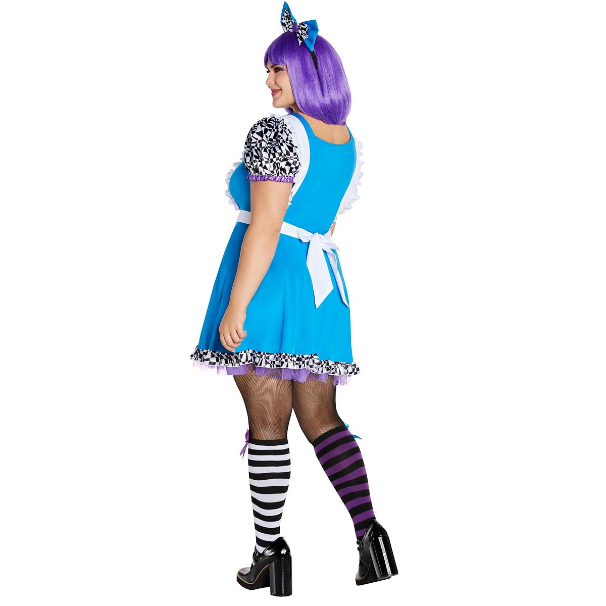 Adult Alice Plus Size Costume BLUE
