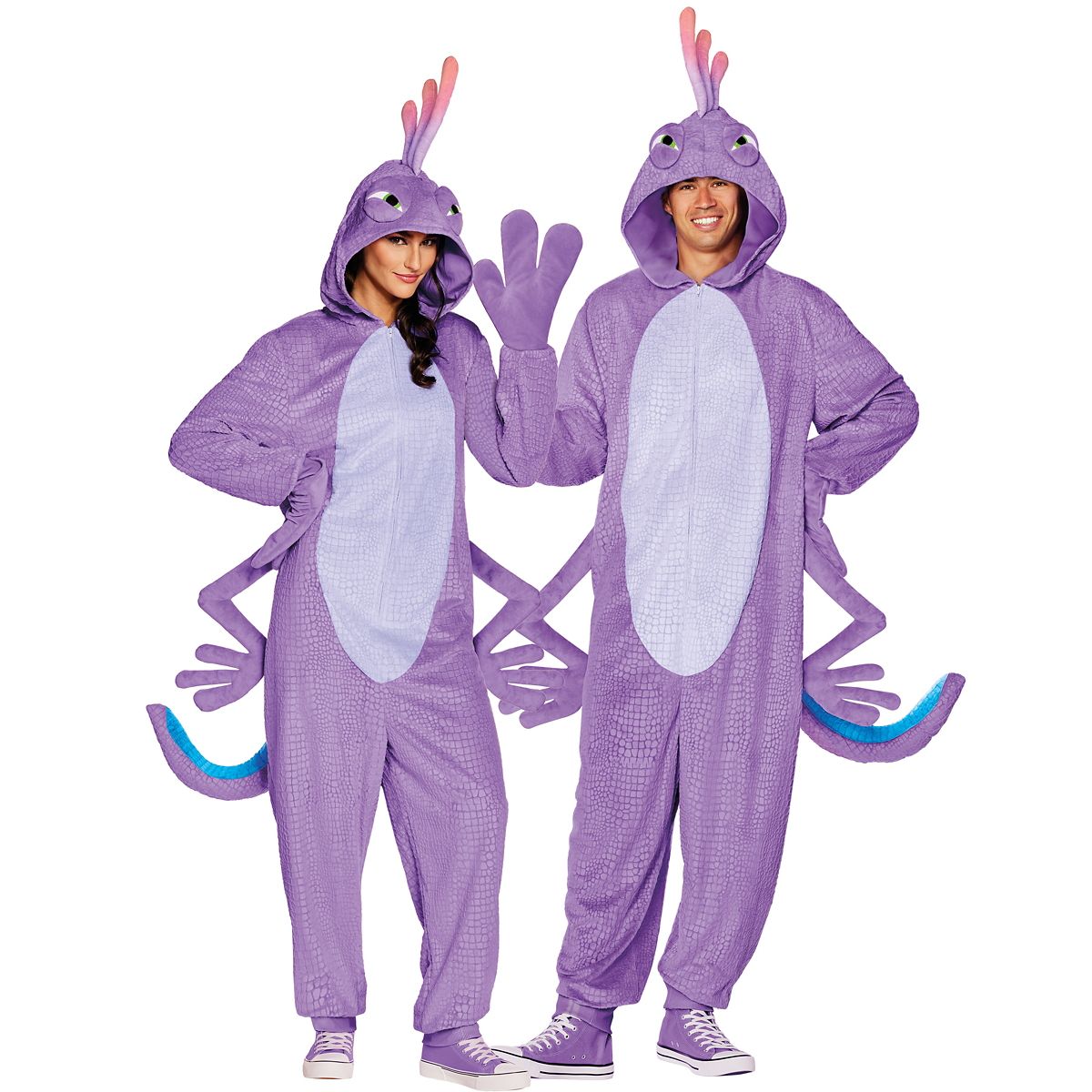 Adult Randall Jumpsuit Costume -  Monsters Inc. PURPLE