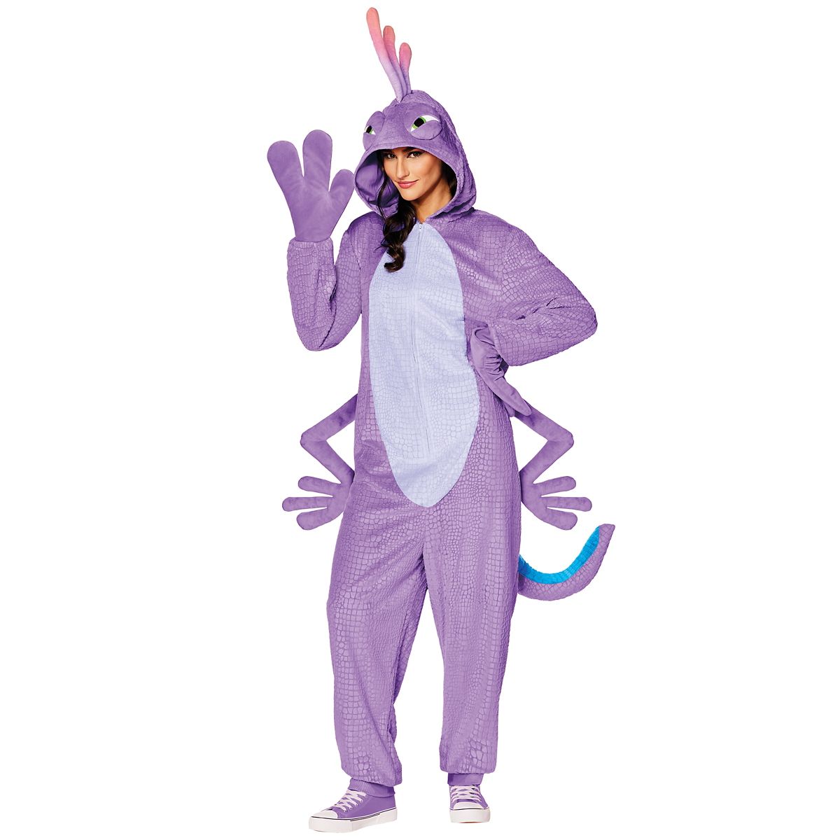 Adult Randall Jumpsuit Costume -  Monsters Inc. PURPLE