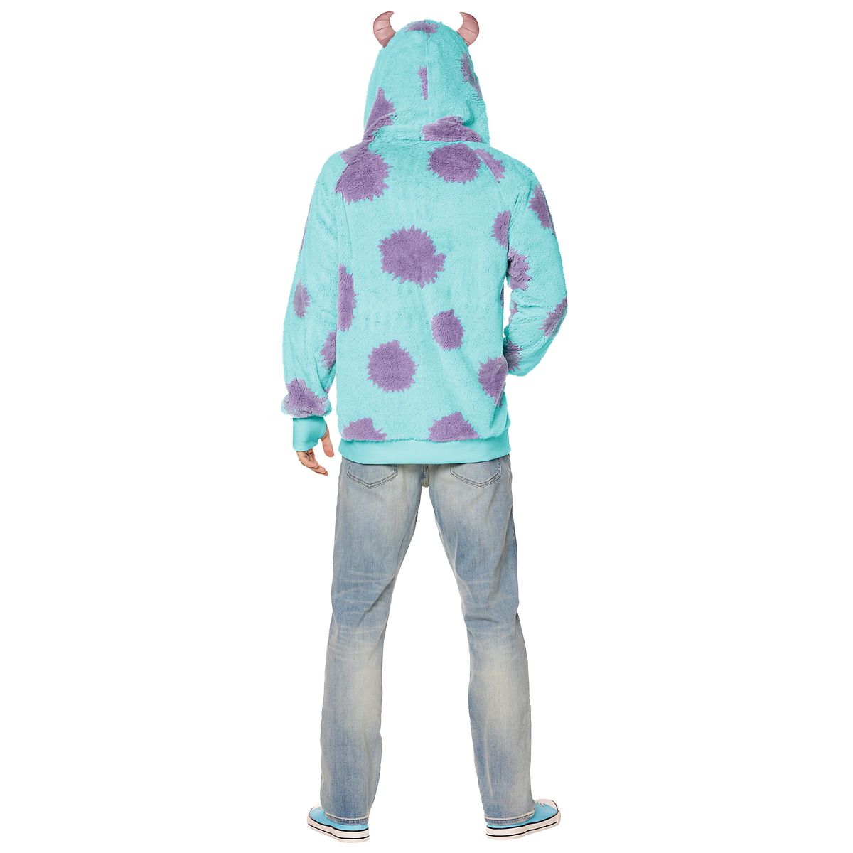 Adult Sulley Costume Top -  Monsters Inc. BLUE
