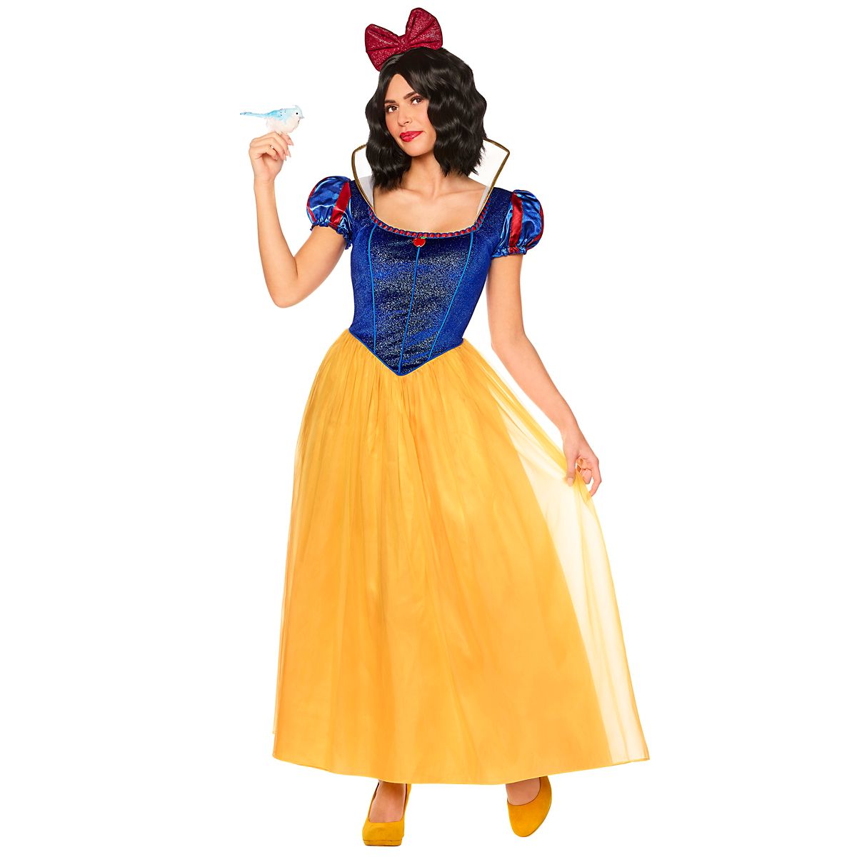 Adult Snow White Costume - Disney Princess BLUE/YELLOW