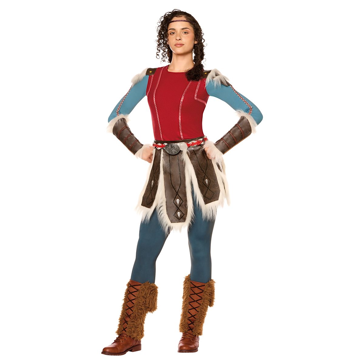 Adult Astrid Costume -  How to Train Your Dragon WHITE