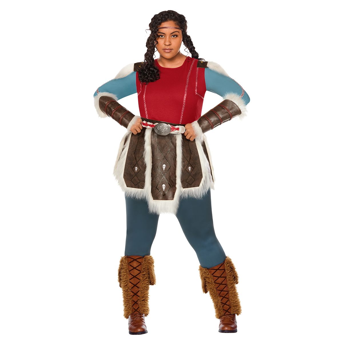 Adult Astrid Costume -  How to Train Your Dragon WHITE