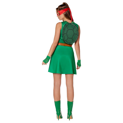 Adult Teenage Mutant Ninja Turtles Dress Costume GREEN