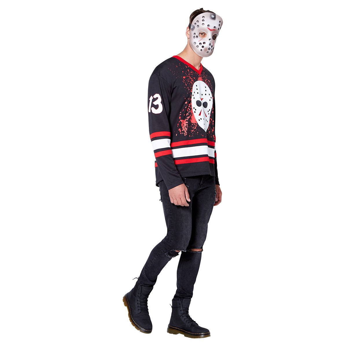 Jason Voorhees Hockey Jersey - Friday the 13th BLACK