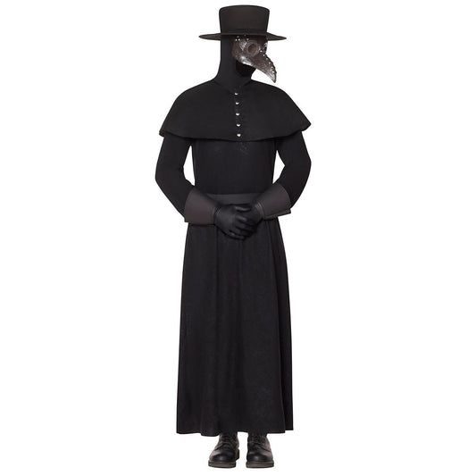 Adult Plague Doctor Costume BLACK