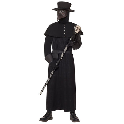 Adult Plague Doctor Costume BLACK