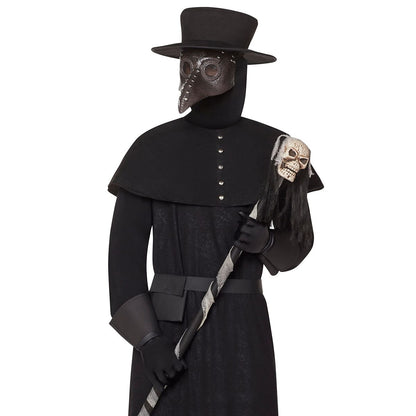 Adult Plague Doctor Costume BLACK