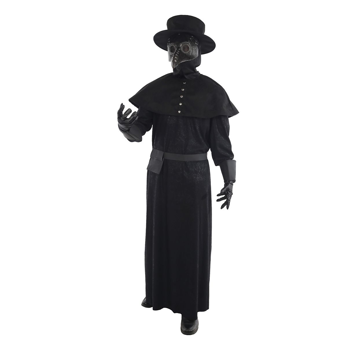 Adult Plague Doctor Costume BLACK