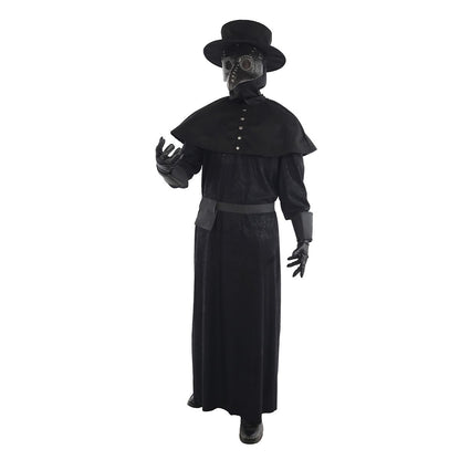 Adult Plague Doctor Costume BLACK