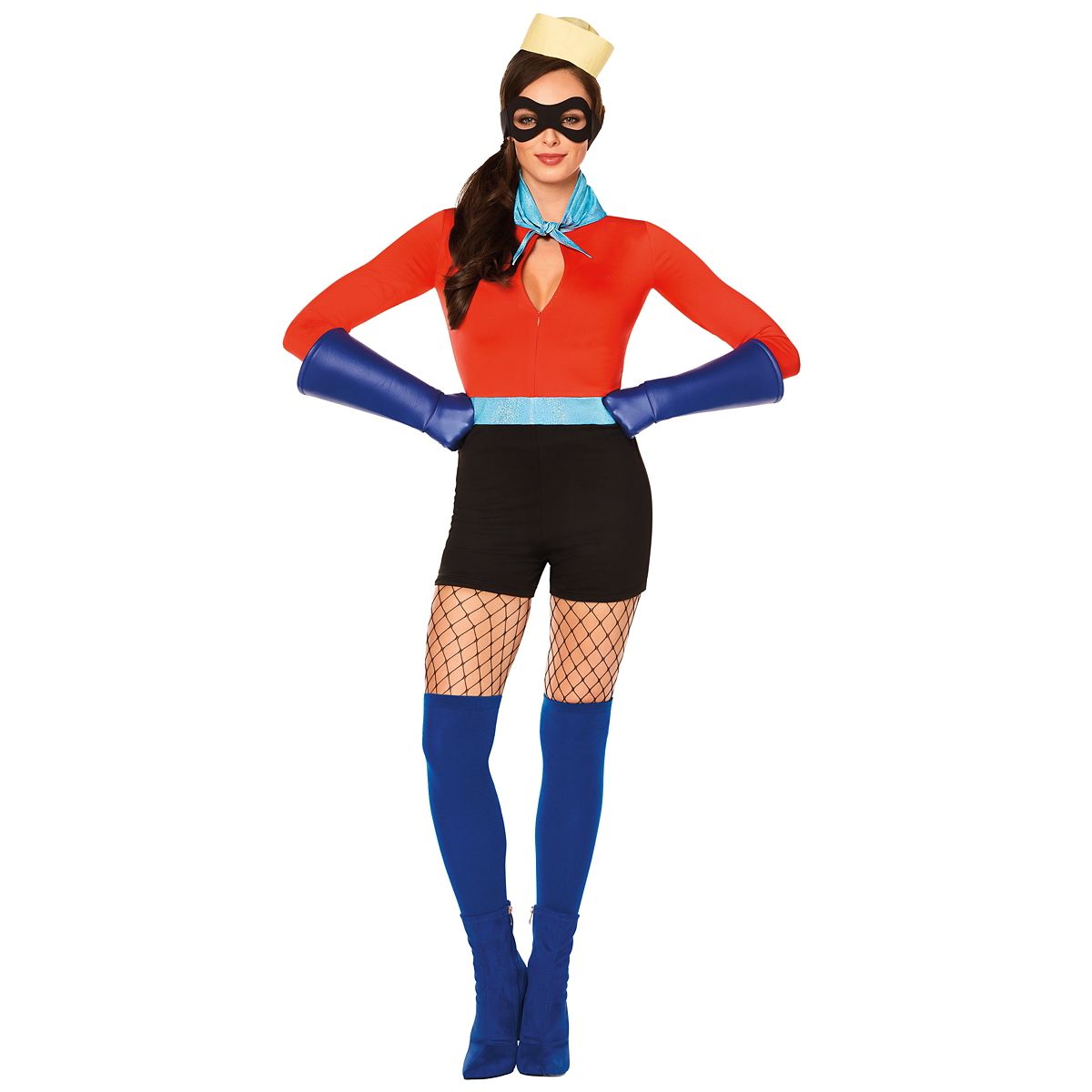 Adult Barnacle Boy Costume - SpongeBob SquarePants BLACK / MULTI