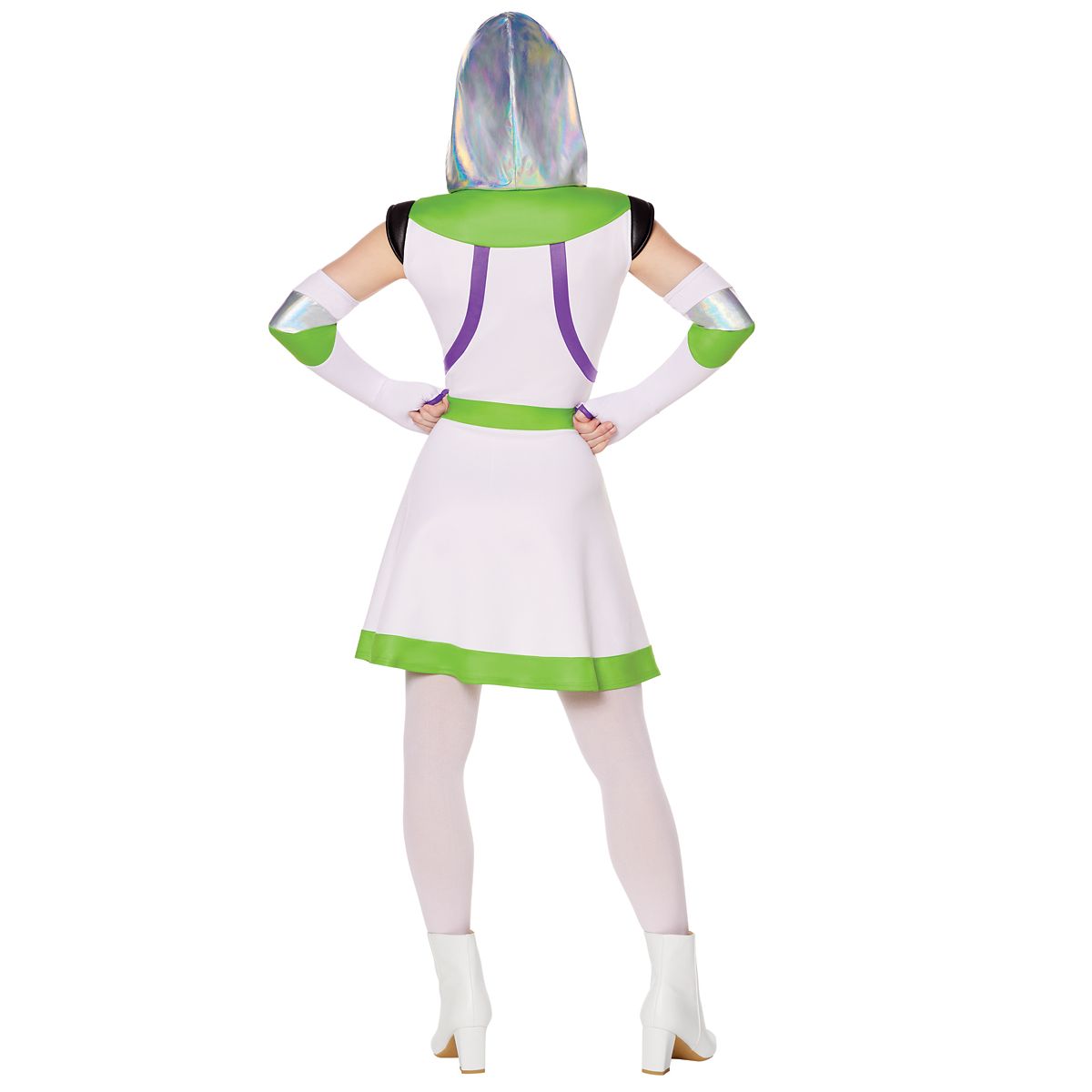Adult Buzz Lightyear Dress Costume - Toy Story WHITE