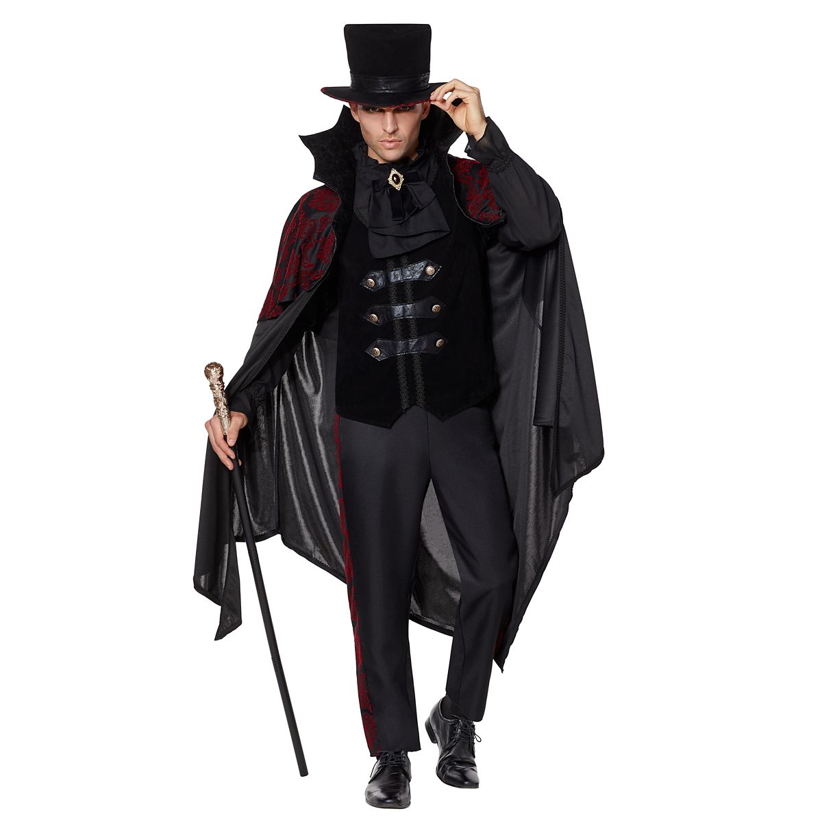 Adult Victorian Vampire Costume - The Signature Collection BLACK