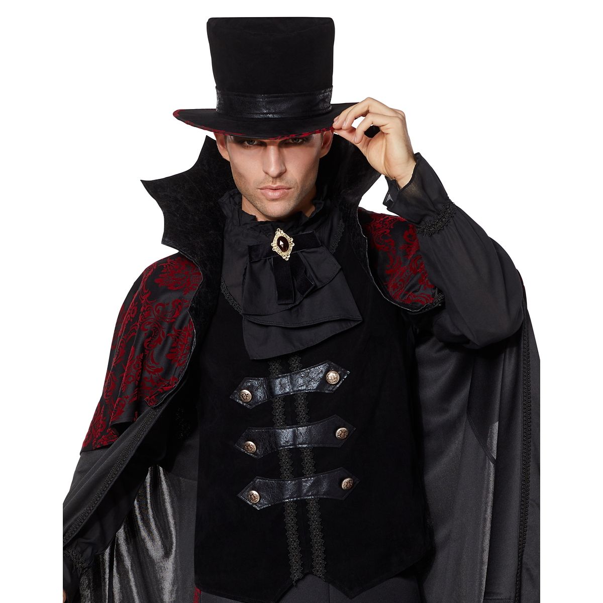 Adult Victorian Vampire Costume - The Signature Collection BLACK