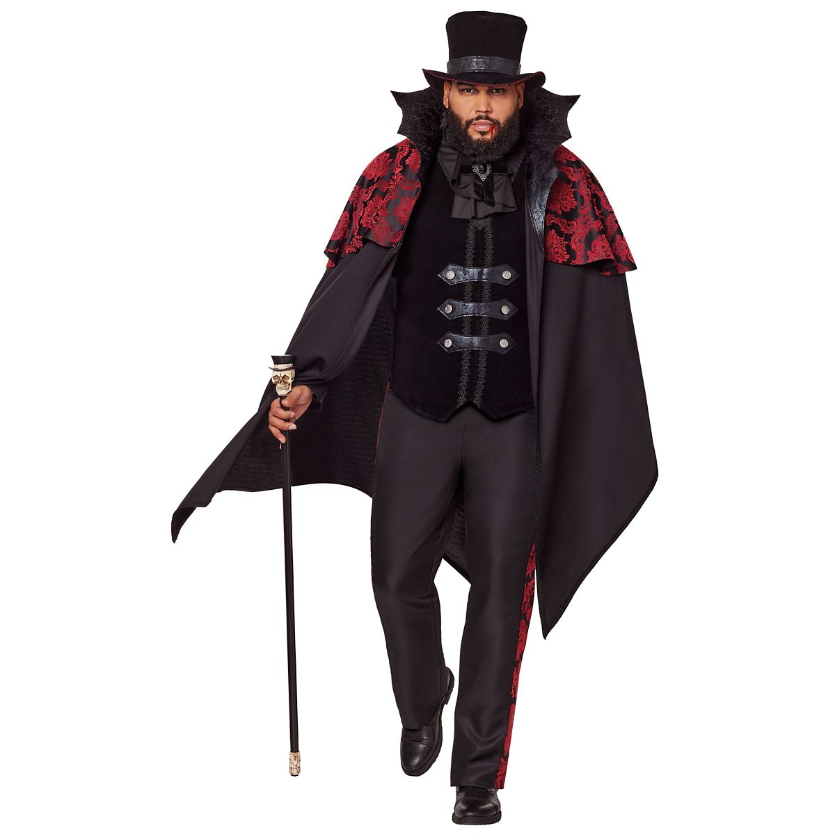 Adult Victorian Vampire Costume - The Signature Collection BLACK