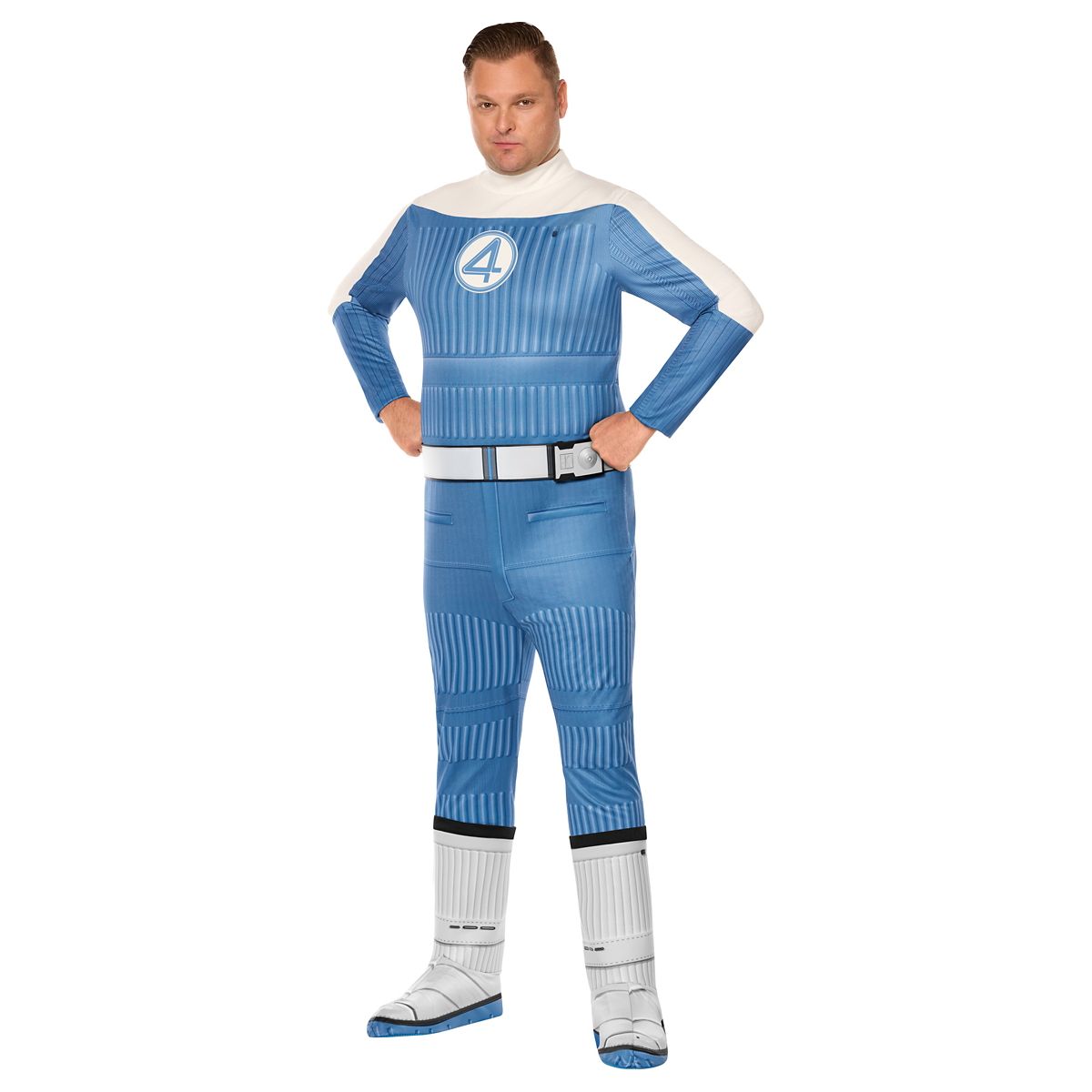 Adult Human Torch Costume - Fantastic Four BLUE