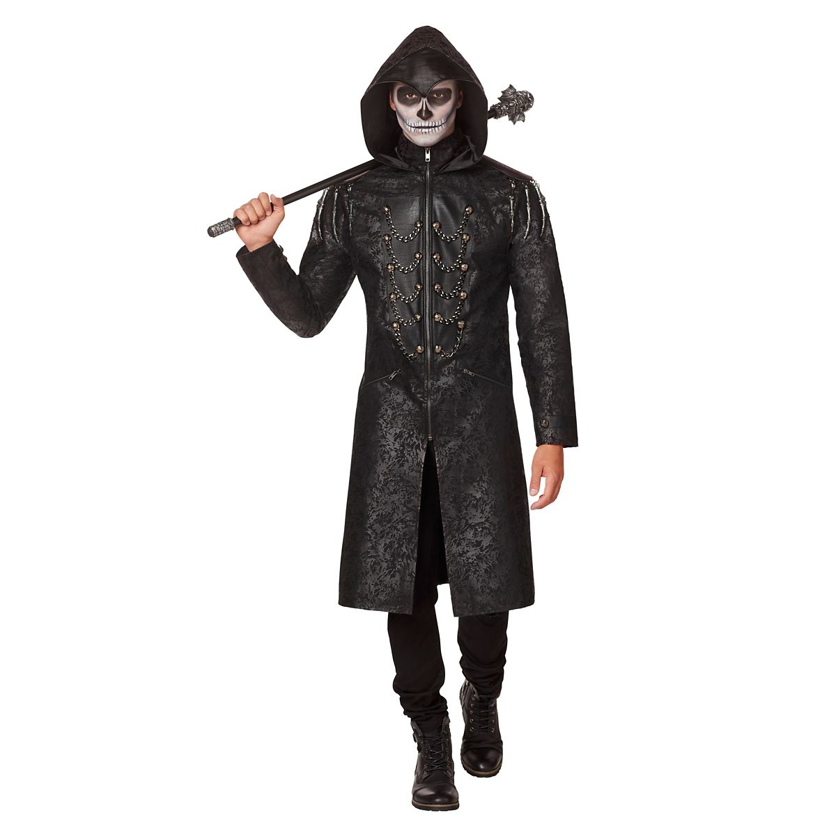 Men's Skeleton Royalty Jacket BLACK