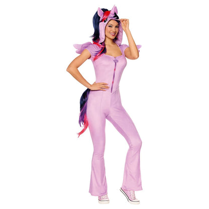 Adult Twilight Sparkle Jumpsuit Costume -  My Little Pony Friendship Is Magic PURPLE