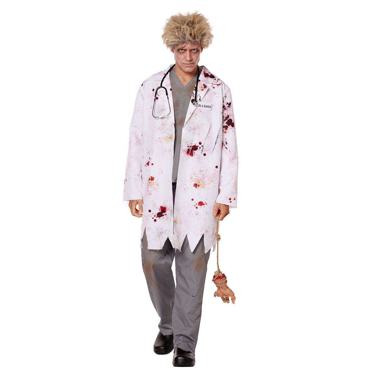 Adult Dr. D. Ranged Costume WHITE