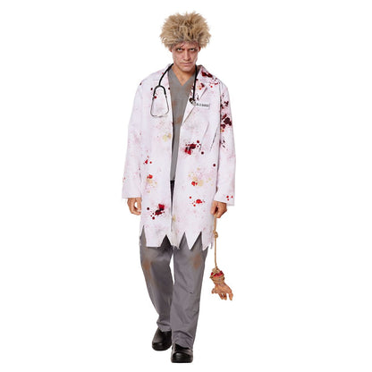 Adult Dr. D. Ranged Costume WHITE