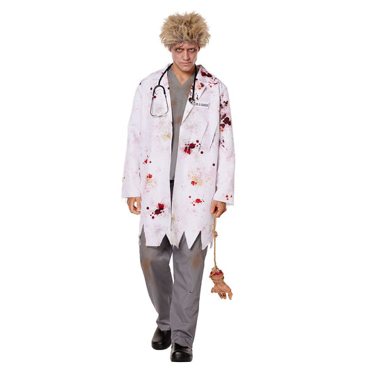Adult Dr. D. Ranged Costume WHITE