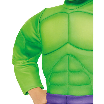 Toddler Hulk Muscle Jumpsuit Costume - Spidey and His Amazing Friends GREEN