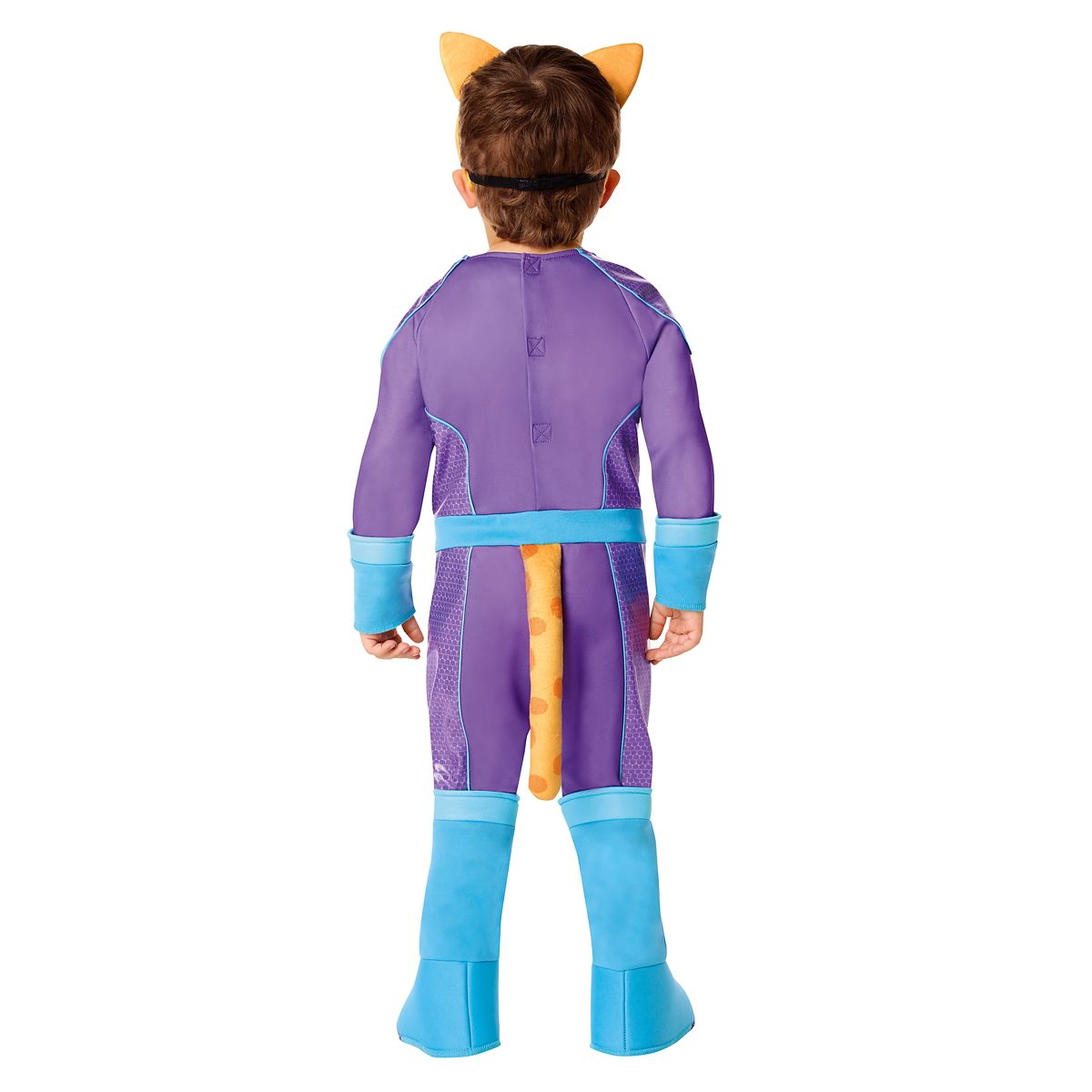 Toddler Sparks Light-Up Jumpsuit Costume - SuperKitties PURPLE