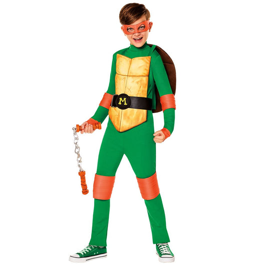 Kids Michelangelo Costume - Teenage Mutant Ninja Turtles GREEN